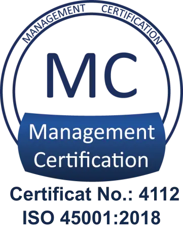 ISO 45001:2018 — Cert. No. 4412